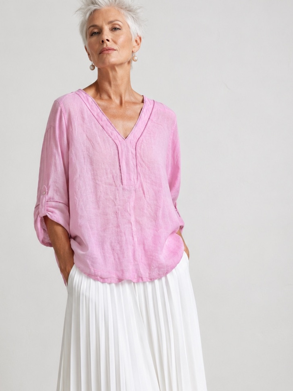 Joie pure linen top